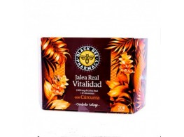 Imagen del producto black bee jalea real vitalidad cúrcuma 20 ampollas