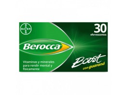 Imagen del producto berocca bost guaraná 30 comprimidos efervescentes