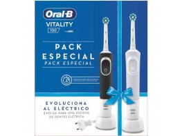 Imagen del producto Cepillo eléctrico Oral-B Vitality Pack Especial 2 unidades B&N