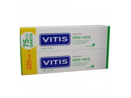 Imagen del producto vitis Aloe Vera menta Pasta Dental Duplo 300 ml