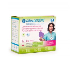 Imagen del producto Farmaconfort Compresa Día de tela con alas