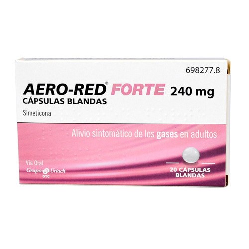 Imagen de Aero Red Forte 240mg 20 cápsulas